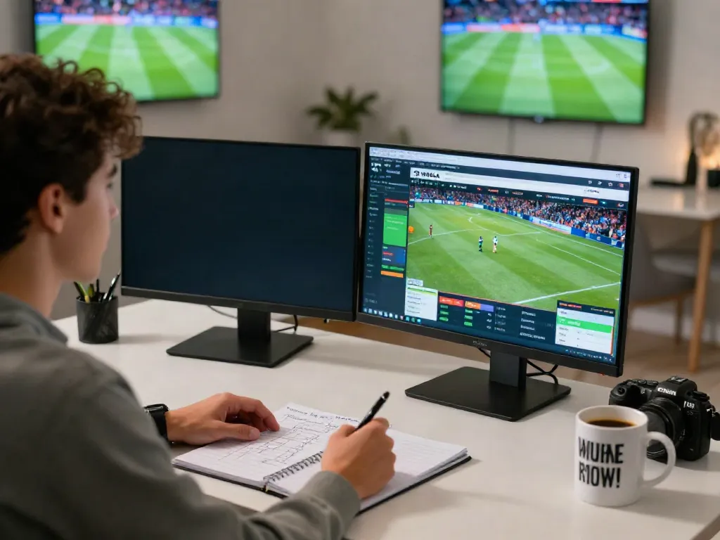 Engaged sports enthusiast using WWBOLA for online betting strategies.