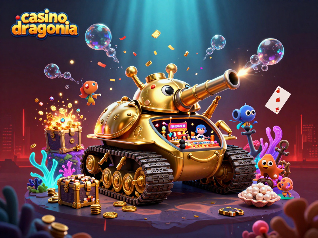 Faites un saut dans l'univers de casino dragonia avec cette illustration dynamique de machines à sous et d'aventures.