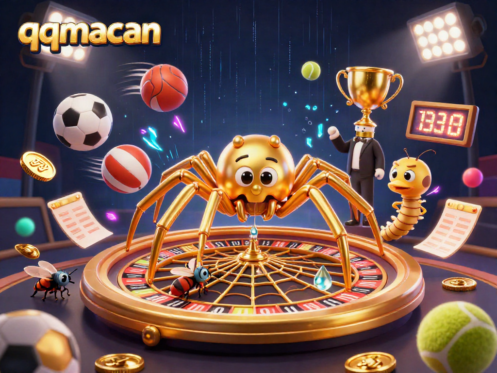 Taruhan dengan qqmacan di roulette digital dengan karakter yang menarik dan efek atmosferik