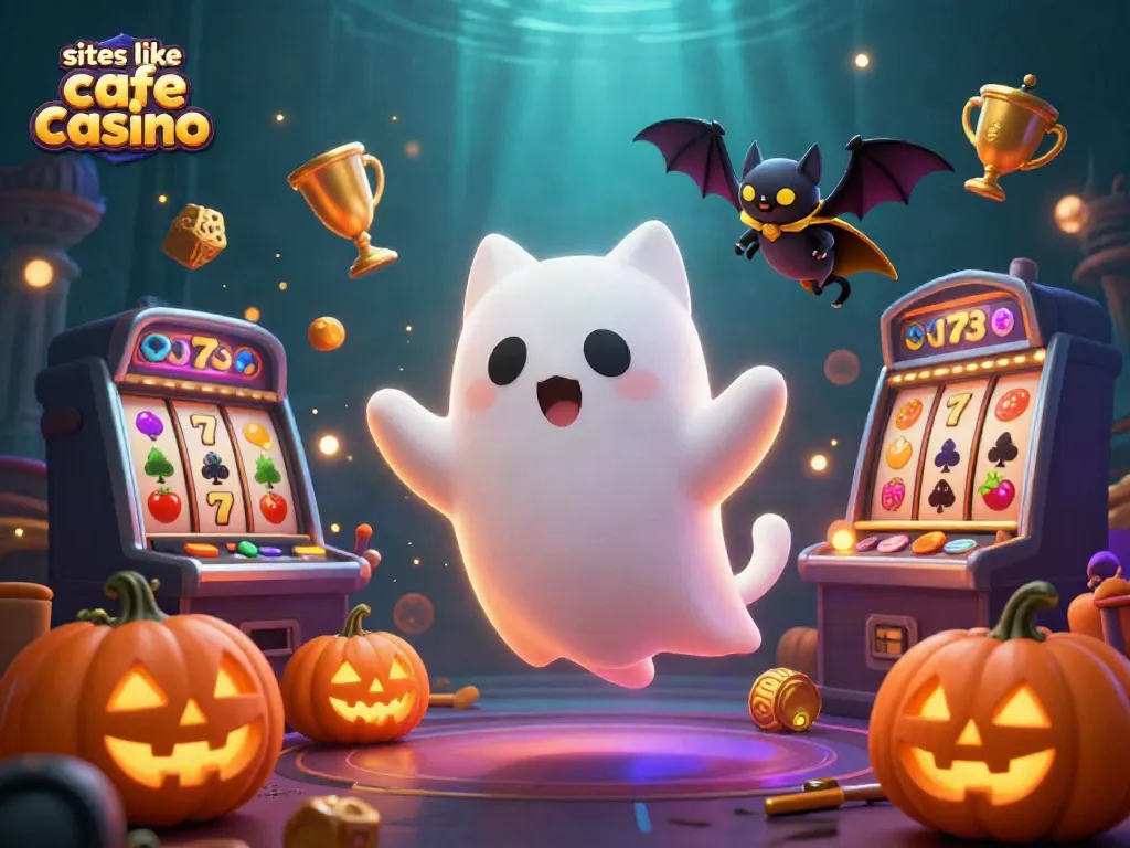 Explore various exciting options at sites like cafe casino, featuring a vibrant 3D casino scene.