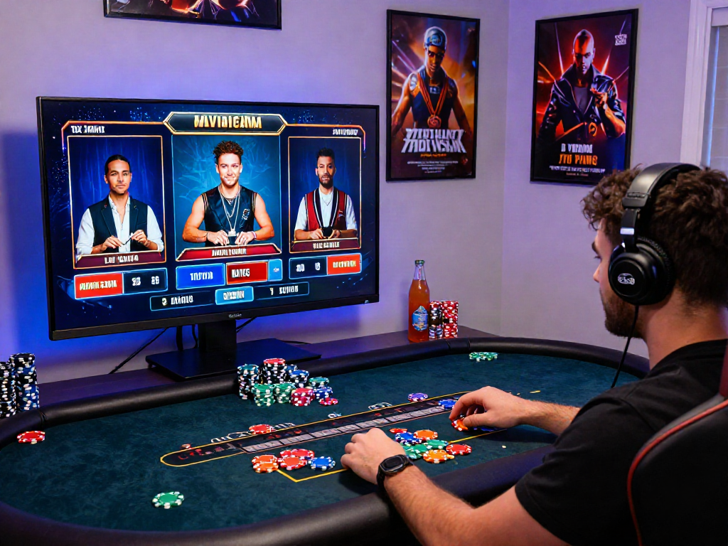 Engaging with situs toto in a vibrant live casino setup showcasing interactive gaming.