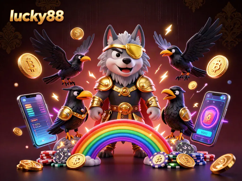 Join the action at lucky88 with Norse characters and vibrant casino elements.
