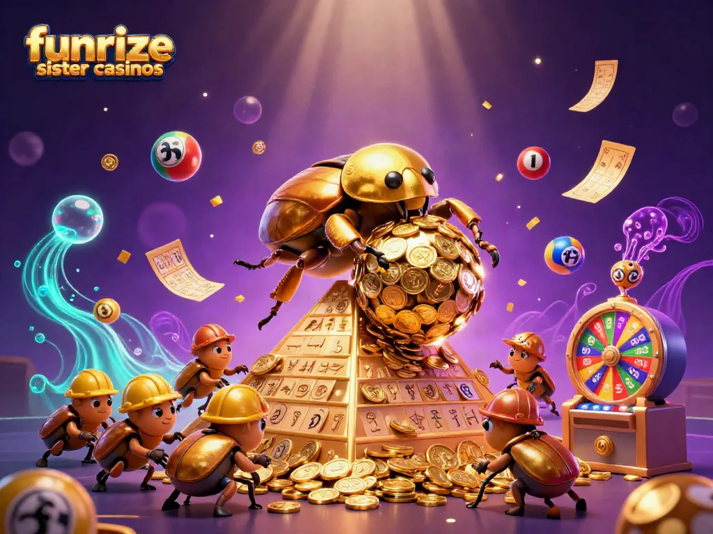Experience funrize sister casinos while dynamic colorful elements surround gaming characters
