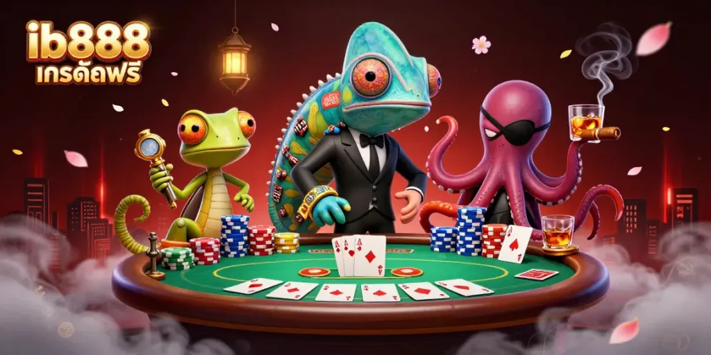 เล่นเกม ib888 เครดิตฟรี กับคาบูเรตที่มีสีสันและตัวละครน่ารัก