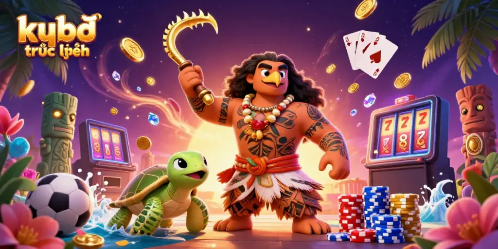 Experience kqbđ trưc tuyến with vibrant sports elements and dynamic gambling visuals.